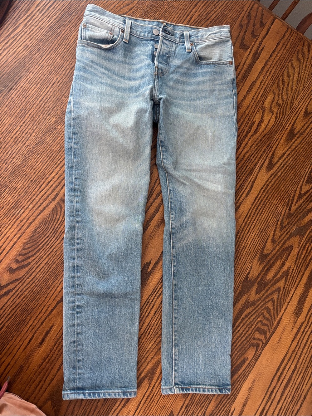 Levi's Light Blue Women's low rise Straight-Leg Jeans